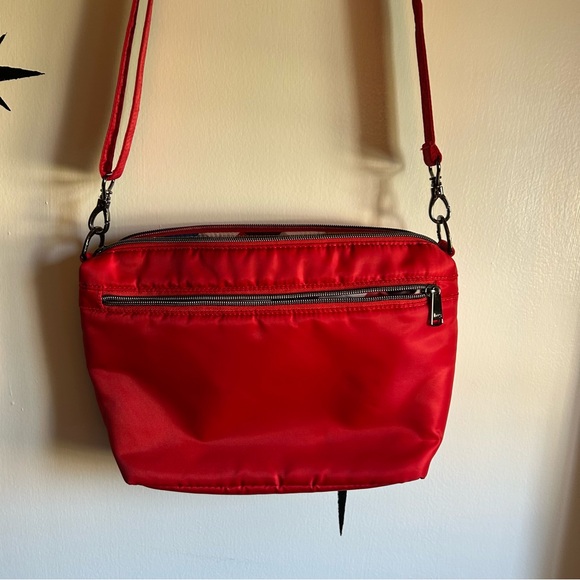 Lug Red Quilted Shoulder Bag - Picture 9 of 16